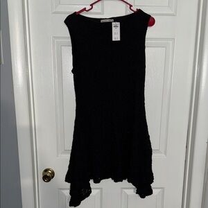 Abercrombie & Fitch Black Textured Top